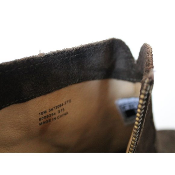 Frye Renee Seam Short Fatigue Oiled Suede Size 10 - Picture 11 of 12